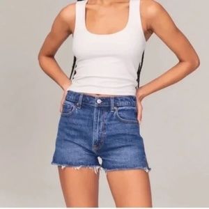 Abercrombie & Fitch Curve love The Cutoff Short High-Rise